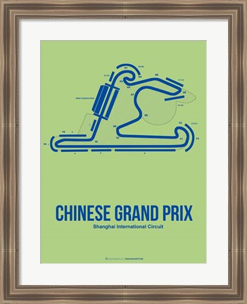 Framed Chinese Grand Prix 1 Print