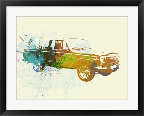 Framed Jeep Wagoneer Print