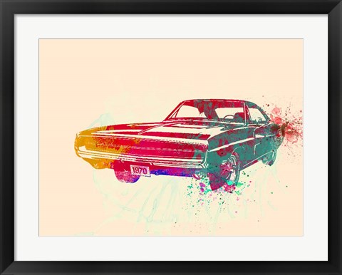 Framed 1967 Dodge Charger 1 Print