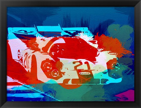 Framed Porsche 917 Racing 1 Print