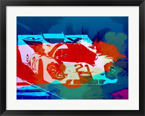 Framed Porsche 917 Racing 1 Print