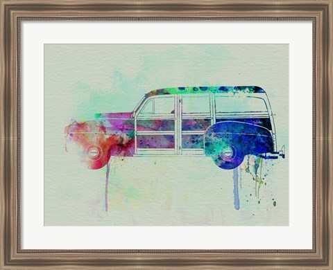 Framed Ford Woody Print