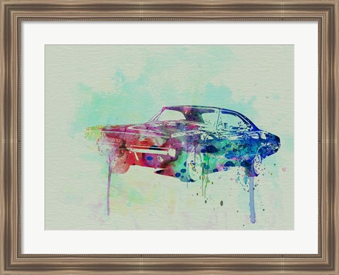 Framed 1967 Dodge Charger  2 Print