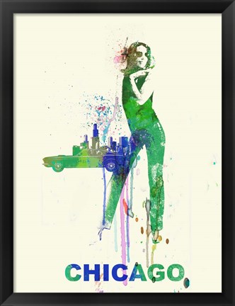 Framed Chicago Romance Print