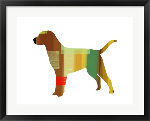 Framed Labrador Retriever Print