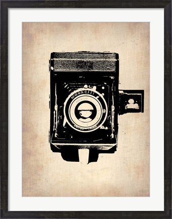 Framed Vintage Camera 1 Print