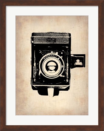 Framed Vintage Camera 1 Print