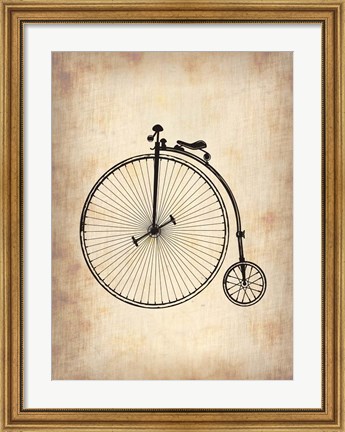 Framed Vintage Bicycle Print