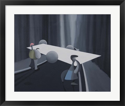 Framed Crossing Print