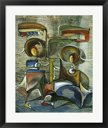 Framed Annunciation 2 Print