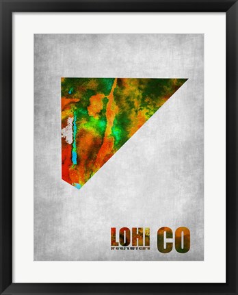 Framed Lohi Colorado Print