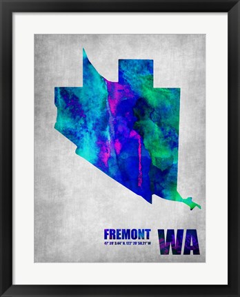 Framed Freemont Washington Print