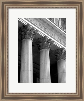 Framed Structural Details VII Print