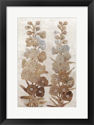 Framed Wildflower Branch II Print