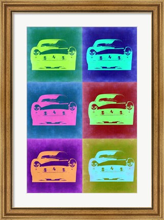 Framed Ferrari Pop Art 2 Print