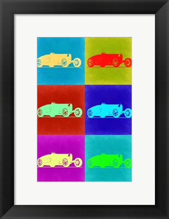 Framed Bugatti Pop Art 2 Print