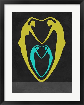 Framed Couple Heart Print