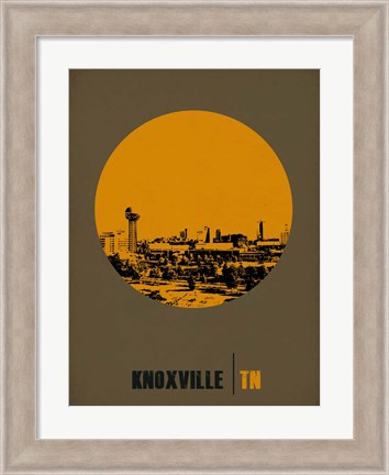 Framed Knoxville Circle 2 Print