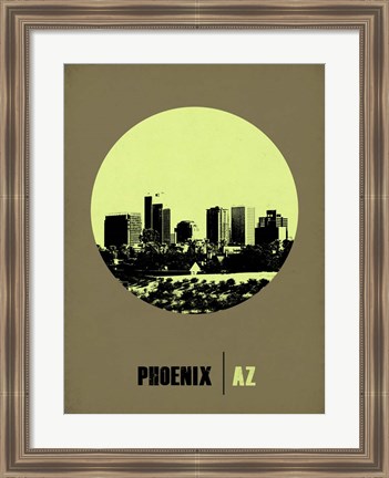 Framed Phoenix Circle 1 Print