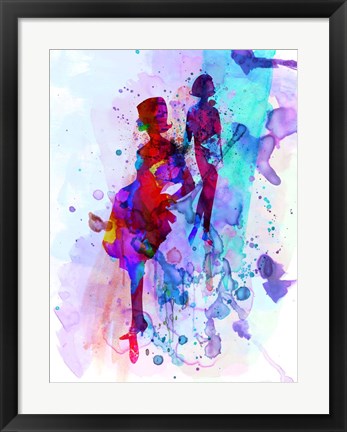 Framed Fashion Models 5 Print