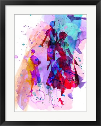 Framed Fashion Models 6 Print