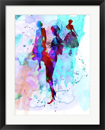 Framed Fashion Models 7 Print