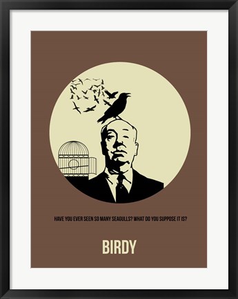 Framed Birdy 1 Print