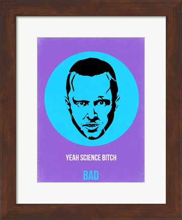 Framed Yeah Science 1 Print