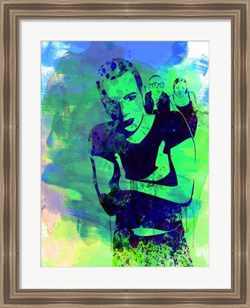 Framed Trainspotting Watercolor 2 Print