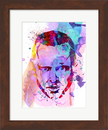 Framed Jesse Watercolor Print