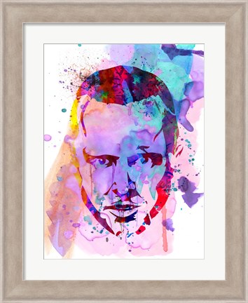 Framed Jesse Watercolor Print