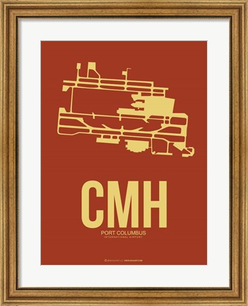 Framed CMH Port Columbus 1 Print