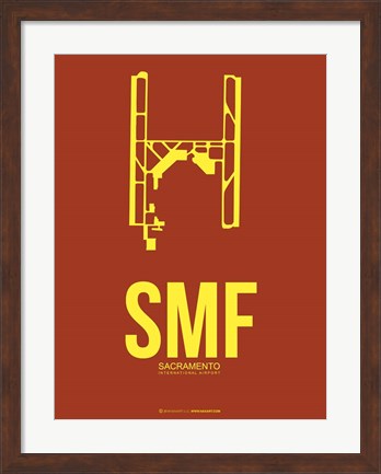 Framed SMF Sacramento 1 Print