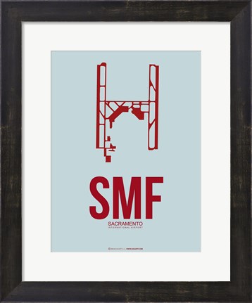 Framed SMF Sacramento 2 Print