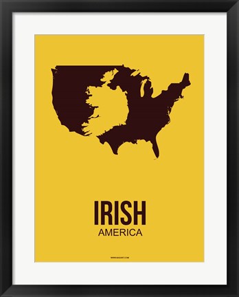 Framed Irish America 3 Print