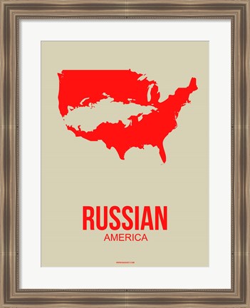 Framed Russian America 1 Print