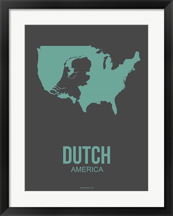 Framed Dutch America 2 Print