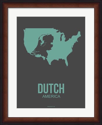 Framed Dutch America 2 Print