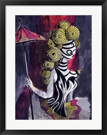 Framed Tutu Parapluie Print