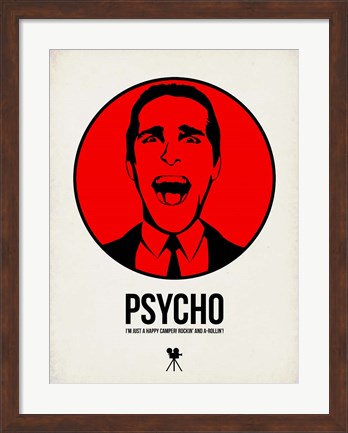 Framed Psycho 2 Print