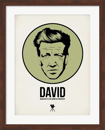 Framed David 2 Print