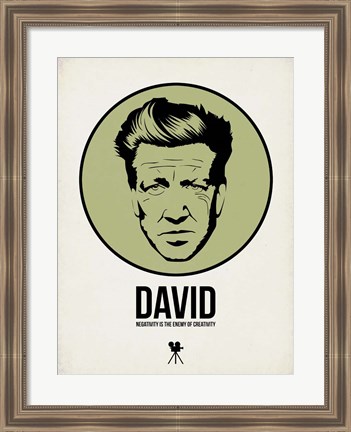 Framed David 2 Print