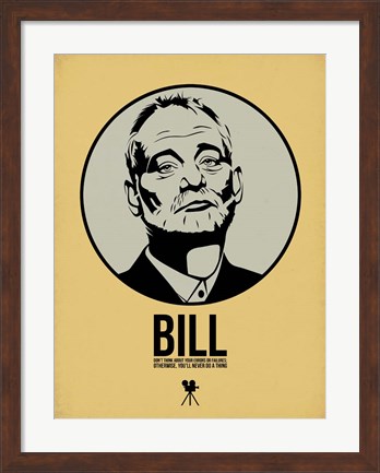 Framed Bill 1 Print