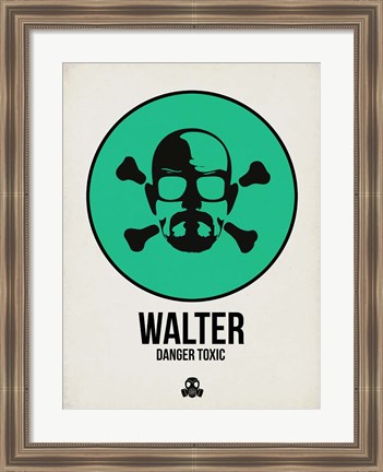 Framed Walter 1 Print