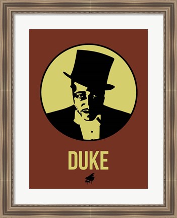 Framed Duke 1 Print