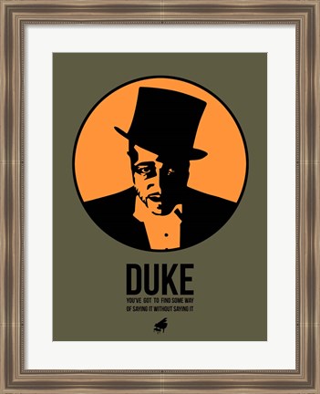 Framed Duke 2 Print