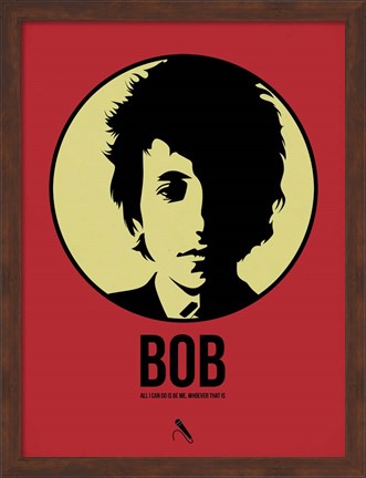 Framed Bob 1 Print