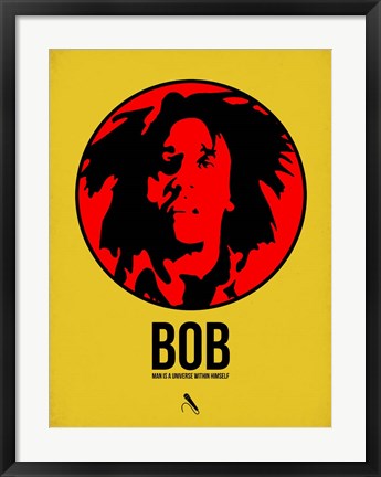 Framed Bob 4 Print