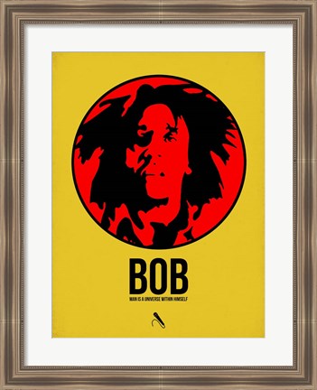 Framed Bob 4 Print