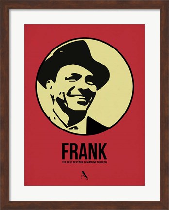 Framed Frank 2 Print